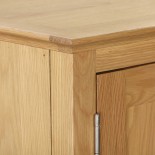 Moreton Oak Triple Wardrobe with 2 Drawers